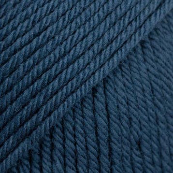 DROPS Daisy Uni Colour - 19 marineblauw - Merino Garen, Ophalen of Verzenden, Nieuw