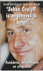 Johan Cruijff Is Ongeneeslijk Beter - Johan Cruijff Is, Ophalen of Verzenden, Nieuw