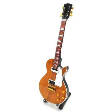 Miniatuur replica Gibson Les Paul gitaar - Marc Bolan T-Rex, Ophalen of Verzenden, Nieuw, Pop, Beeldje of Miniatuur