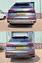 SQ7 Diffuser voor Q7 | 2019-2024 | s line | black edition |, Nieuw, Achter, Bumper, Audi