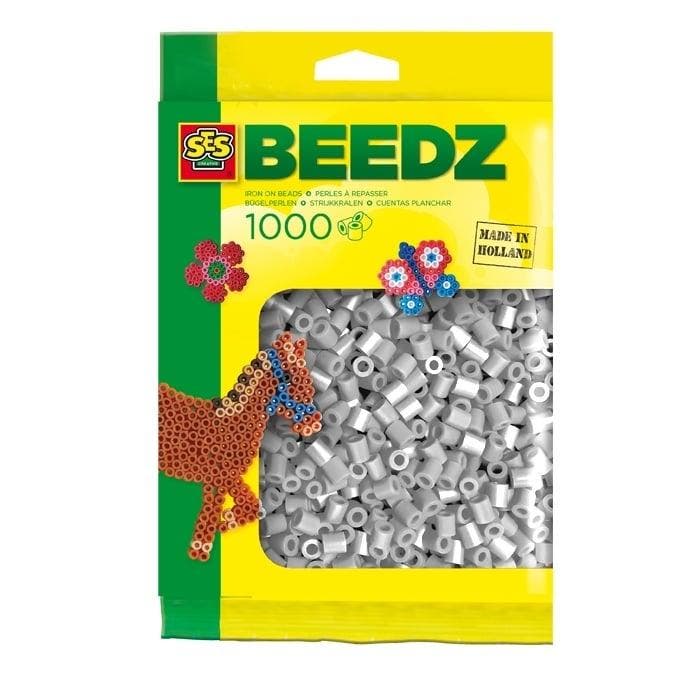 Strijkkralen grijs 1000 stuks (Basis knutselmateriaal), Kinderen en Baby's, Speelgoed | Educatief en Creatief, Knutselen, Nieuw