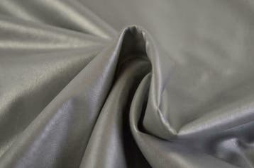 Imitatieleer - Zilver - Per 10 of 30 meter, Overige kleuren, 120 cm of meer, Leer of Kunstleer, Ophalen of Verzenden