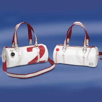 Trend Marine Sea Lady Round Ladys bag-White / Navy Blue, Ophalen of Verzenden, Nieuw