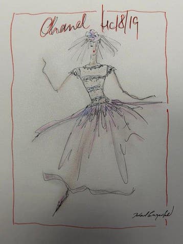 Karl Lagerfeld (1938-2019) - Chanel 2018/19