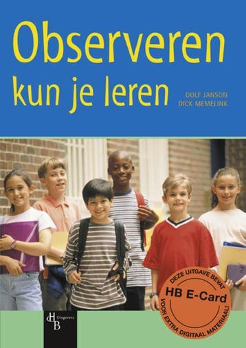 Observeren kun je leren - D.J. Janson 9789055746491, Verzenden, Zo goed als nieuw, D.J. Janson