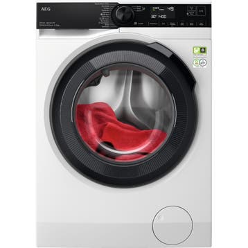 AEG LFR94946WS - Wasmachine - 9 kg - 1400 tpm - PowerCare &, Ophalen of Verzenden, Nieuw, Voorlader, 85 tot 90 cm