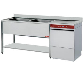 Vaatwasser | Spoeltafel Links | 500x500mm Mand | 400V |, Verzenden, Nieuw in verpakking