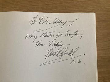 Patrick O’Connell - Brief aan Willem en Mary Duys +, Antiek en Kunst