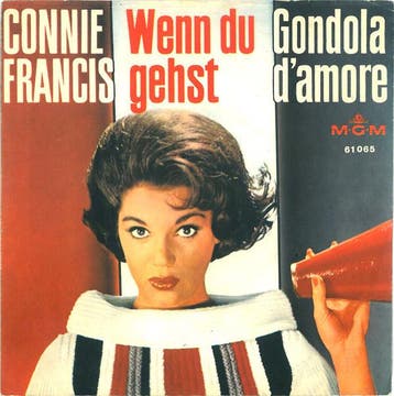 Single vinyl / 7 inch - Connie Francis - Wenn Du Gehst /..., Verzenden, Zo goed als nieuw, 7 inch, Pop