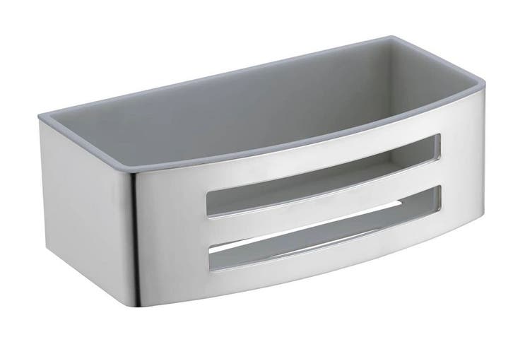 Shampoo korf / zeeprek recht gepolijst RVS, Doe-het-zelf en Verbouw, Overige Doe-het-zelf en Verbouw, Nieuw, Verzenden