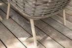 Puglia Saba low dining tuinset 130ØxH69 cm 5 delig latte, Ophalen of Verzenden, Nieuw