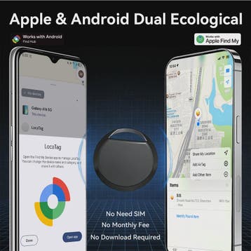 Slimme Tracker met Dubbel Systeem: Vind Alles met Google & A, Sieraden, Tassen en Uiterlijk, Activity trackers, Verzenden, Nieuw