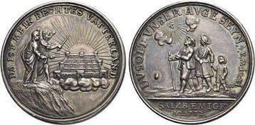 Ar-medaille 1732 Brandenburg-Preussen Pruisen Friedrich W..., Verzenden