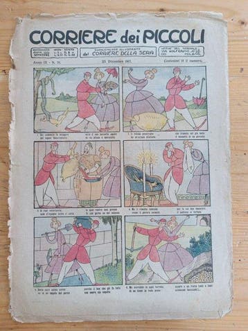 Corriere dei Piccoli 1917-1952 – Lotto 10 numeri originali