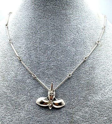 Zonder minimumprijs - Lapponia - Ketting Zilver - 0.00ct.