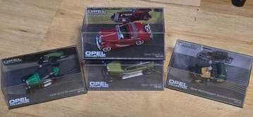 IXO 1:43 - Modelauto (4) - Opel collection of 4 models, Nieuw