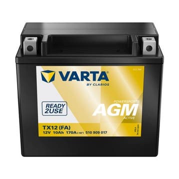 Varta AGM Active 510909017 / YTX12-BS / 51012, origineel, Verzenden, Nieuw