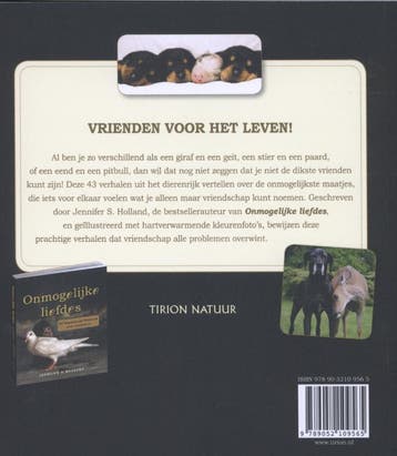 Onmogelijke vriendschappen / Tirion natuur 9789052109565, Verzenden, Gelezen, Jennifer Holland