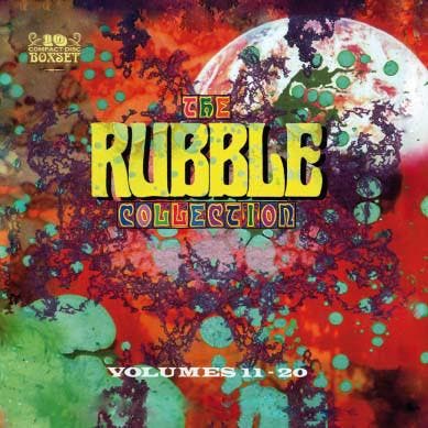 cd box - Various - The Rubble Collection Volumes 11-20, Cd's en Dvd's, Cd's | Rock, Zo goed als nieuw, Verzenden