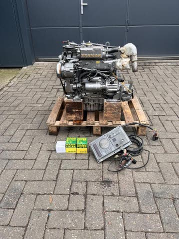 Yanmar 3JH25A 25pk scheepsmotor compleet met keerkoppeling, Watersport en Boten, Ophalen of Verzenden, Nieuw