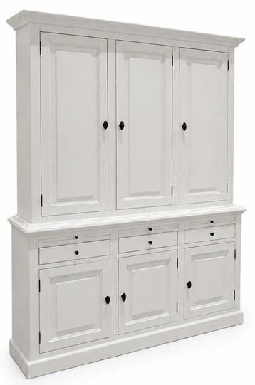 Buffetkast Laren wit  met dichte deuren 180 x 230cm, Huis en Inrichting, Ophalen of Verzenden, Nieuw