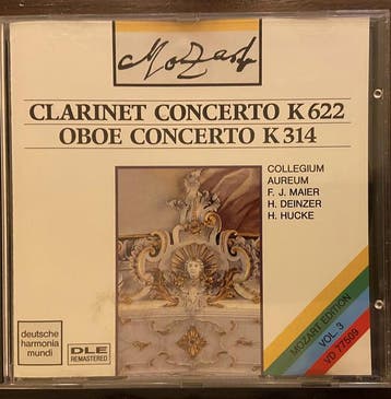 Mozart - Collegium Aureum, F. J. Maier, H.Deinzer, H. Hucke, Ophalen of Verzenden, Gebruikt