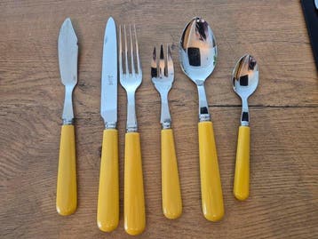Sabre - Bestekset voor 6 personen (36) - Staal, Plastic