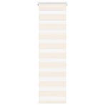 vidaXL Zebra rolgordijn 45x100 cm stofbreedte 40,9 cm, Verzenden, Nieuw, Beige