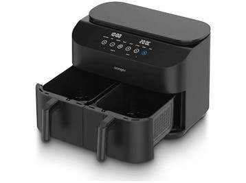 Seeger -  Heteluchtfriteuse Zwart 10 L 2850 W, Verzenden, Nieuw, Airfryer