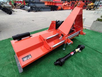 Klepelmaaier met hydraulische zijwaartse 1,55m 155 cm, Zakelijke goederen, Agrarisch | Werktuigen, Verzenden