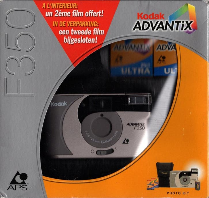 Kodak Advantix F350 APS Zoom Point and Shoot Film Camera Pho, Audio, Tv en Foto, Fotocamera's Analoog, Nieuw, Verzenden