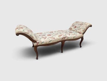 Canapé - Hout, Textiel - Italiaanse mid-century