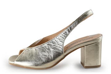 Camilacosta Slingbacks in maat 38 Zilver, Overige kleuren, Verzenden, Camila'costa, Zo goed als nieuw