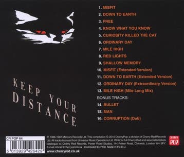 cd - curiosity killed the cat - KEEP YOUR DISTANCE (nieuw), Verzenden, Zo goed als nieuw