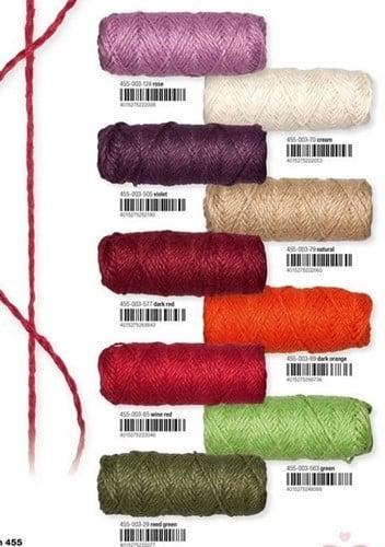 Jute touw Bindkoord 69 Donkeroranje rol 50 meter, Ophalen of Verzenden, Nieuw