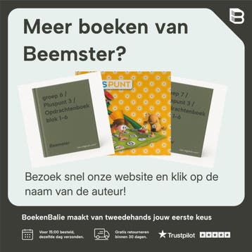 groep 6 / Pluspunt 3 / Opdrachtenboek blok 7-12 Beemster, Boeken, Schoolboeken, Verzenden, Zo goed als nieuw, Beemster