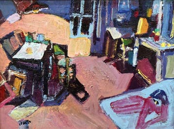 Joan Iranzo (1928-2006) - El estudio del pintor - NO RESERVE