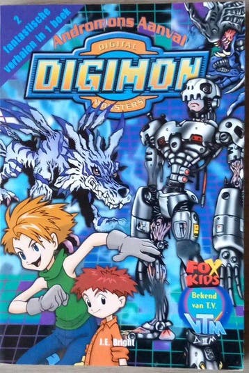 Digital Digimon Monsters - Andromons aanval - J. E. Bright, Verzenden, Gelezen, J. E. Bright