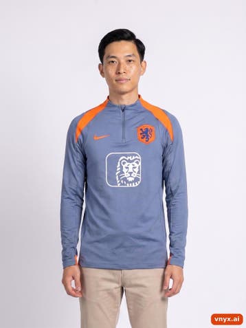 Nike Longsleeves Heren maat S Blauw Vintage, Ophalen of Verzenden, Nieuw