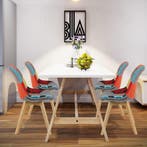 24goodz Eetkamerstoel Set van 6 - Ergonomisch Ontwerp - Stab, Huis en Inrichting, Stoelen, Verzenden, Nieuw