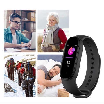 Smartwatch Fitness Armband met Hartslag en Bloeddrukmeter, Verzenden, Nieuw