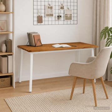 vidaXL Vierkante Eettafel 160 x 70 x 75 cm Massief, Huis en Inrichting, Tafels | Eettafels, Verzenden, Nieuw