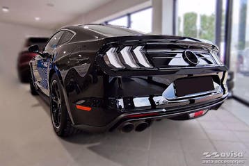 Grafiet rvs bumperbescherming Ford Mustang (coupe) 2015-2017, Ophalen of Verzenden, Nieuw