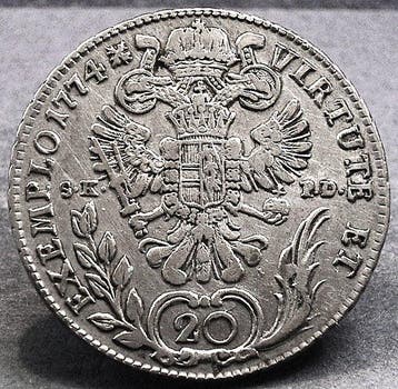 Oostenrijk. Joseph II. 20 Kreuzer 1774 (Zonder minimumprijs)