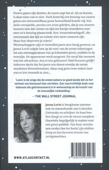 Zwarte gaten blues 9789045032979 Janna Levin, Boeken, Verzenden, Gelezen, Janna Levin