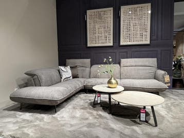 Hoekbank Dutchz 5002 **SHOWROOMMODEL**, Nieuw, Stof