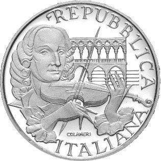 Italië. 500 Lire 1991 Antonio Vivaldi Proof (Zonder