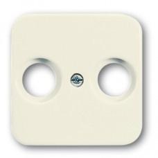 Busch-Jaeger centraalplaat CAI wit (creme) 2531-212, Doe-het-zelf en Verbouw, Elektra en Kabels, Nieuw, Stopcontact