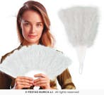 Glamour waaier pluche wit, Kleding | Dames, Ophalen of Verzenden, Nieuw