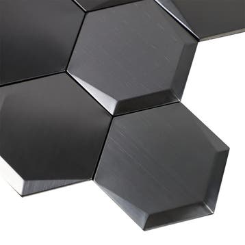 Zelfklevende 3D Tegel Cubi Metal, Huis en Inrichting, Ophalen of Verzenden, Nieuw